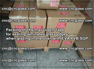 Packing of Thermal Green Tape for sealing laminated glass edges (41)