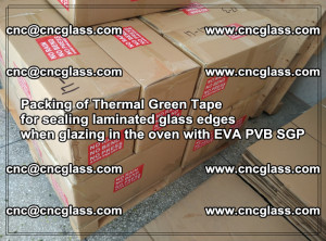 Packing of Thermal Green Tape for sealing laminated glass edges (69)